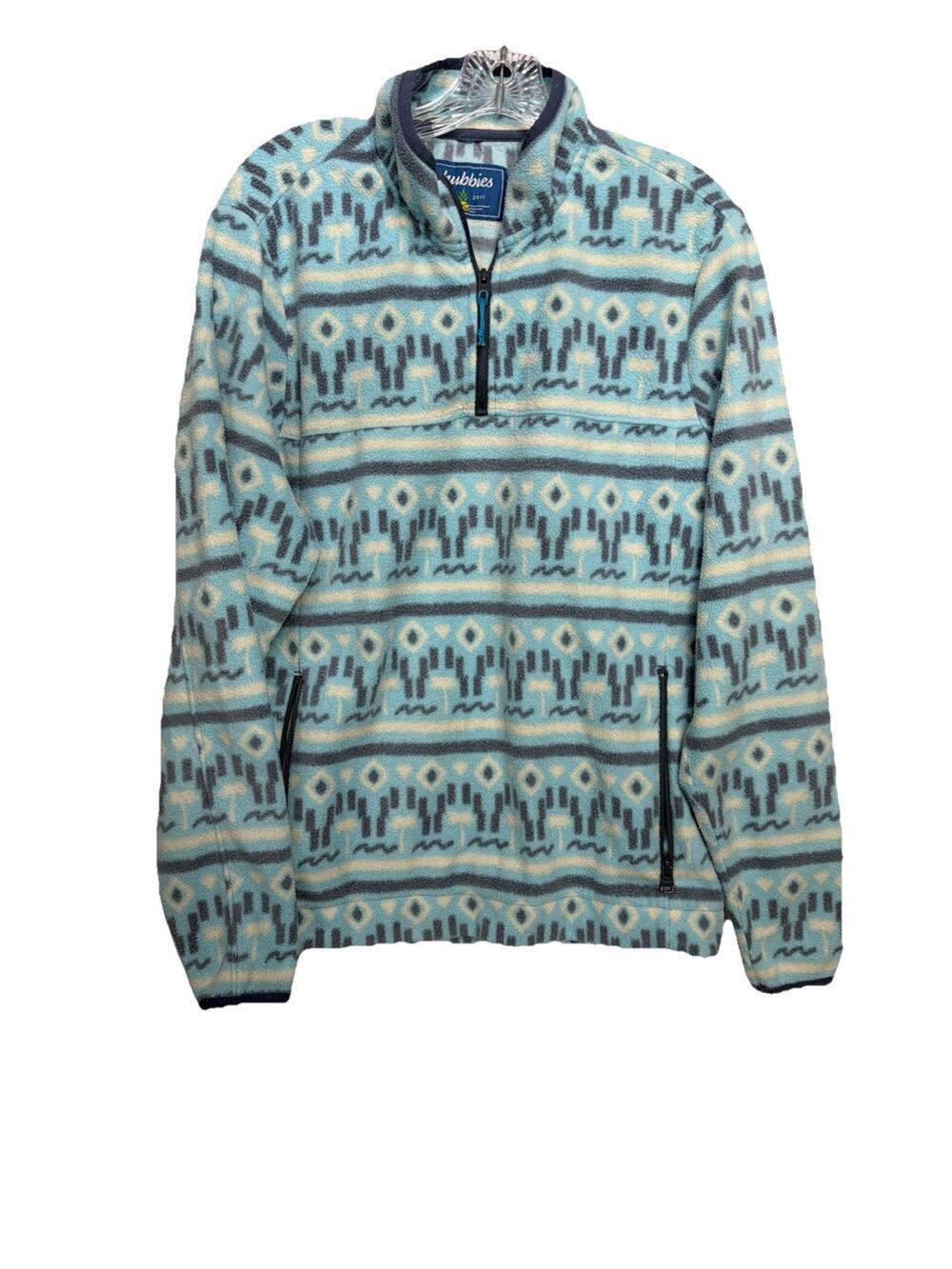 Chubbies Men’s Medium 1/4 Zip Pullover Fleece